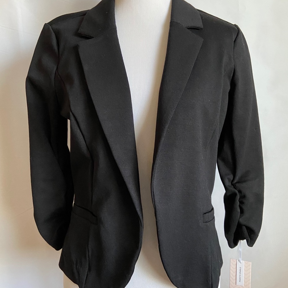 CROPPED/ 3/4 LENGTH SLEEVE JACKET